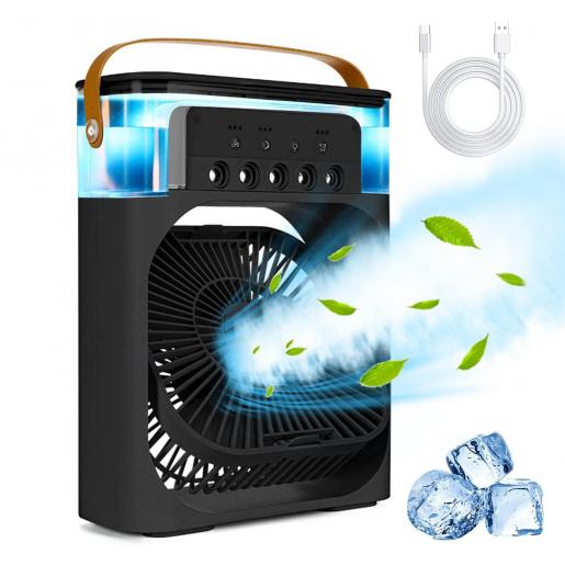Portable Air Cooler Table Fan With Humidifier