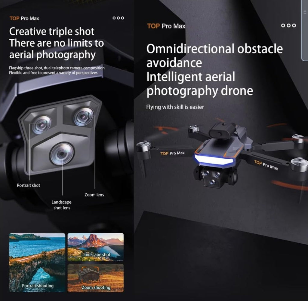 Pro-Grade 4K Drone With Brushless Motors