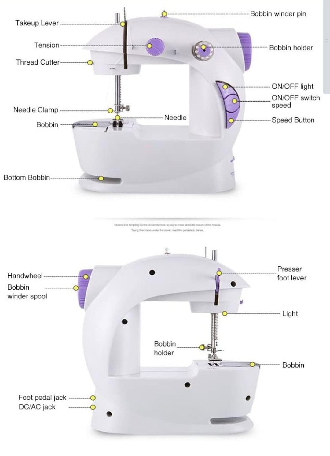 Orlov® Sewing Machine For Home Tailoring, Silai Machine For