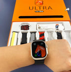 Hl Strikes 7 In 1 Combo Ultra Smart Watch T800 Silver Smart