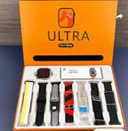 Hl Strikes 7 In 1 Combo Ultra Smart Watch T800 Silver Smart