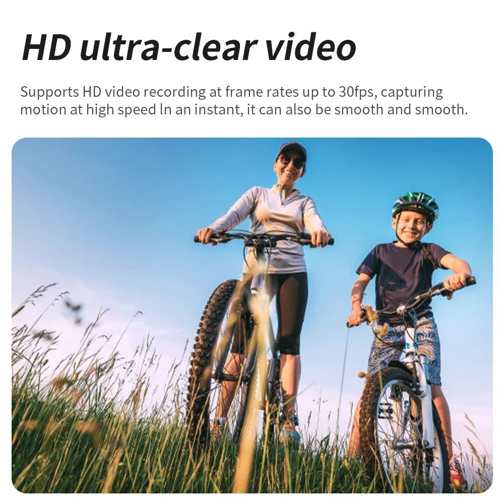 Ultra Hd Pocket Action Camera - 270° Rotatable Vlog Wifi Min