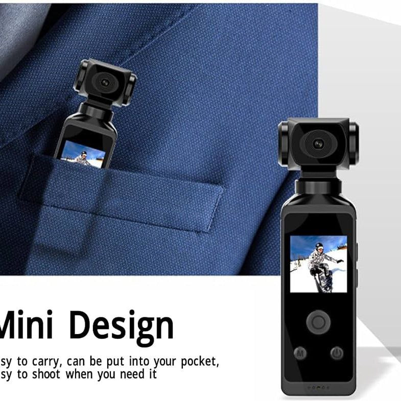 Ultra Hd Pocket Action Camera - 270° Rotatable Vlog Wifi Min
