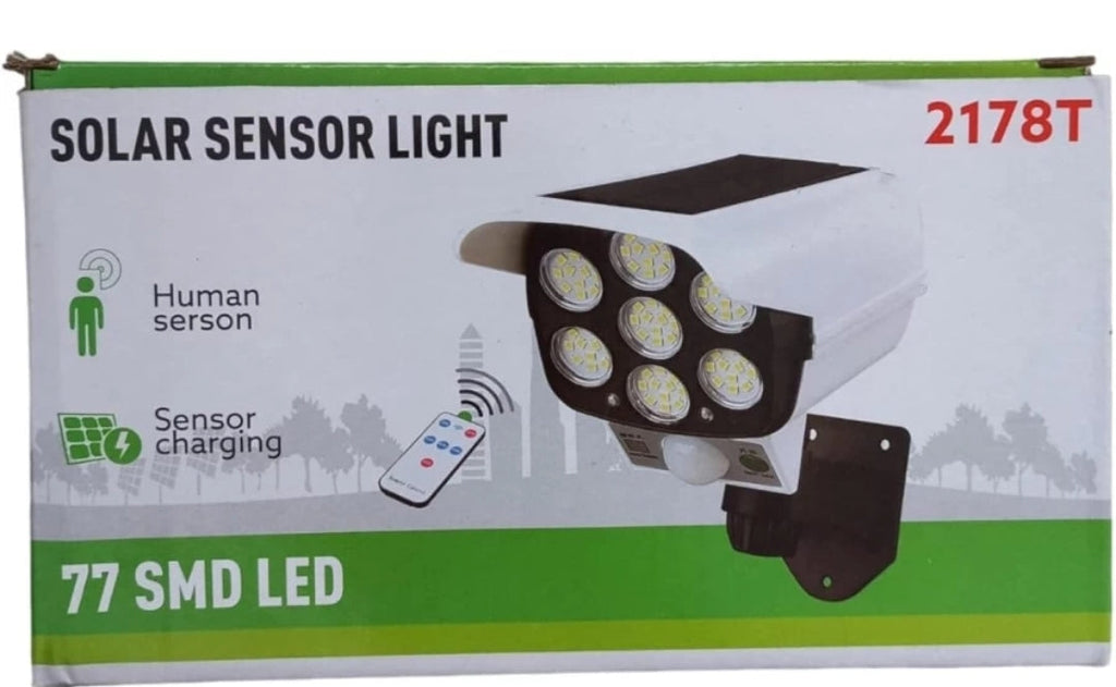 Remote Control Human Sensor Spotlight Garden Lamp Solar Ligh