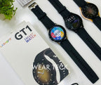Gt1 Round Dial Bluetooth Calling Smart Watch -