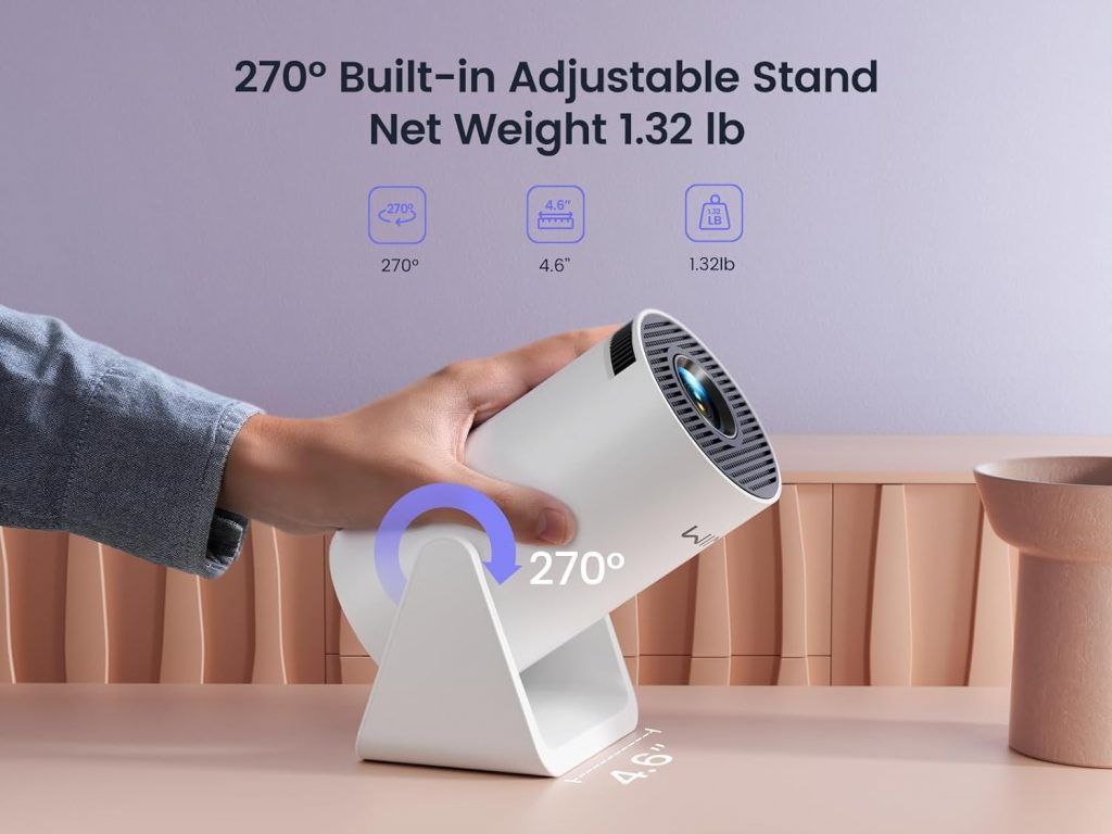 Android 5G Wifi Home Projector 4K