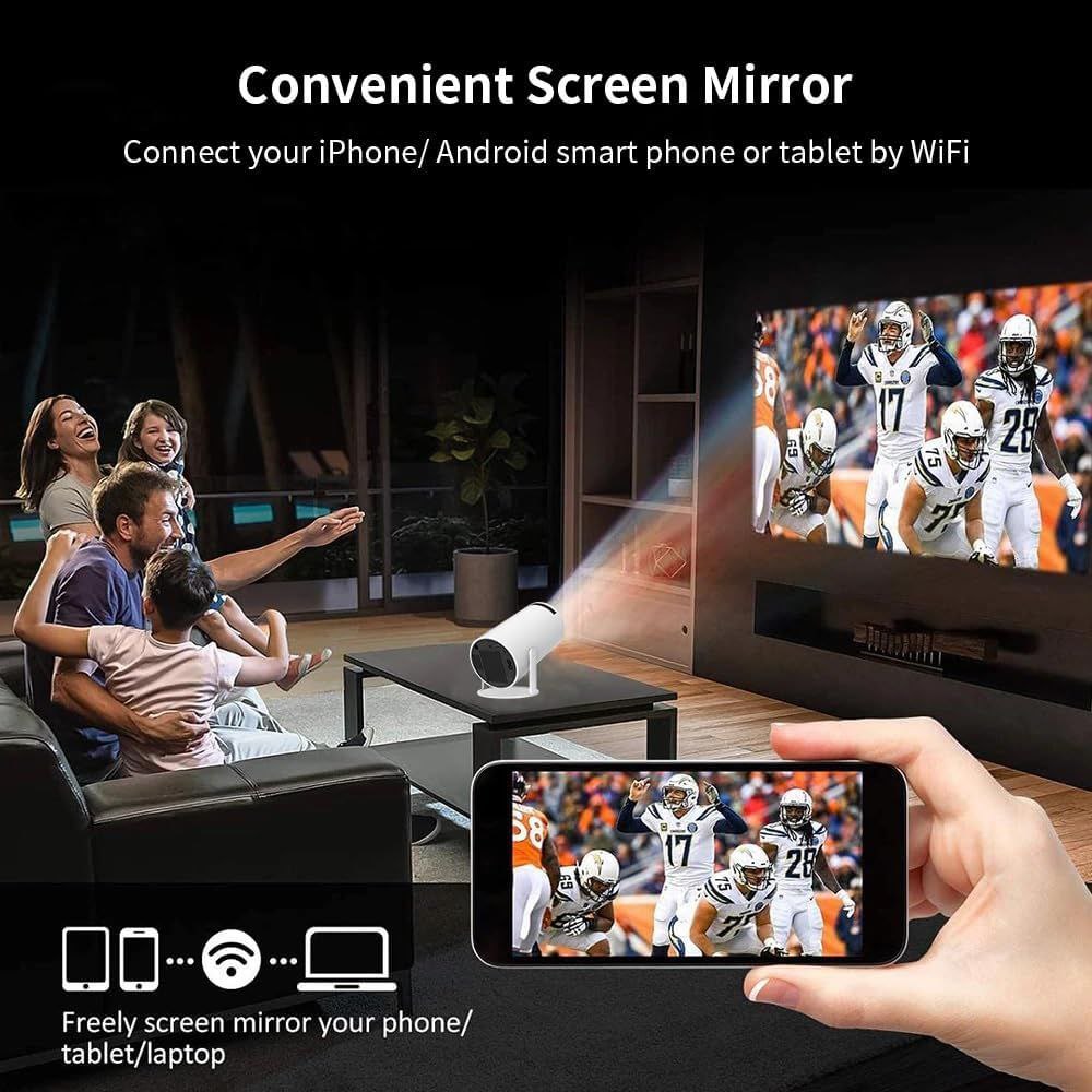 Android 5G Wifi Home Projector 4K