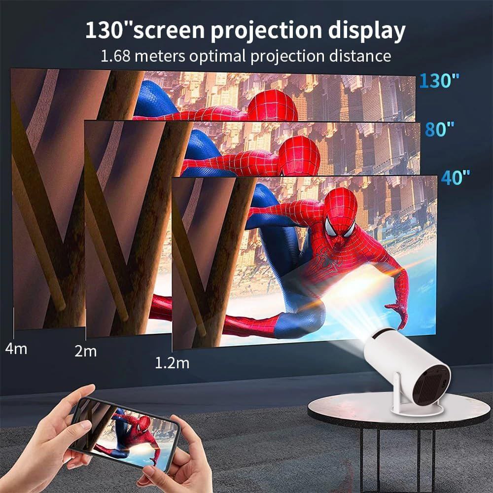Android 5G Wifi Home Projector 4K