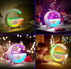 3 In 1 Multifunction G Shape Led Blutooth Speaker With Wirel