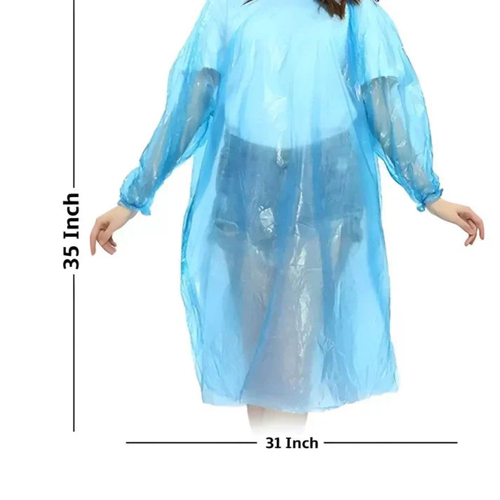 Unisex Disposable Rain Card For Emergency Use Waterproof Rai