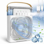 Portable Air Cooler Table Fan With Humidifier