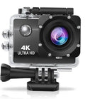 4K Sports Action Camera With Optical 16Mp High Resolution Wi